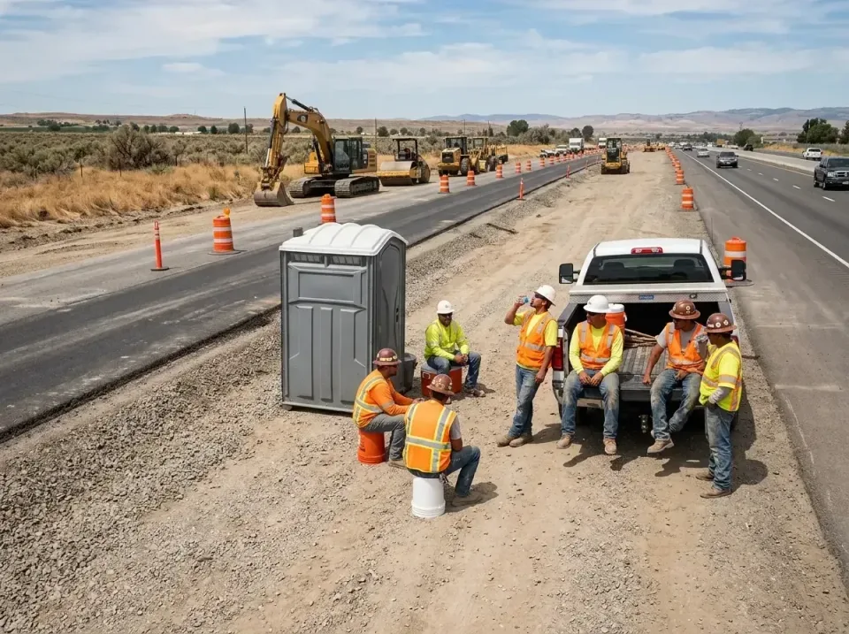highway-road-construction-crew-007 — frequently asked questions, Porta Potty and Restroom Rentals in Pryor Creek, OK